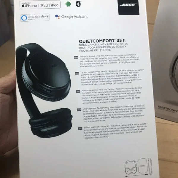 Bose QuietComfort 35 Wireless Headphones With Active Noise Cancelling