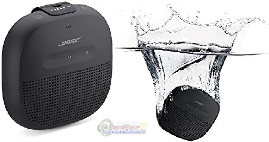 Bose SoundLink Micro Bluetooth Speaker: Small Portable Waterproof Speaker With Microphone, Black