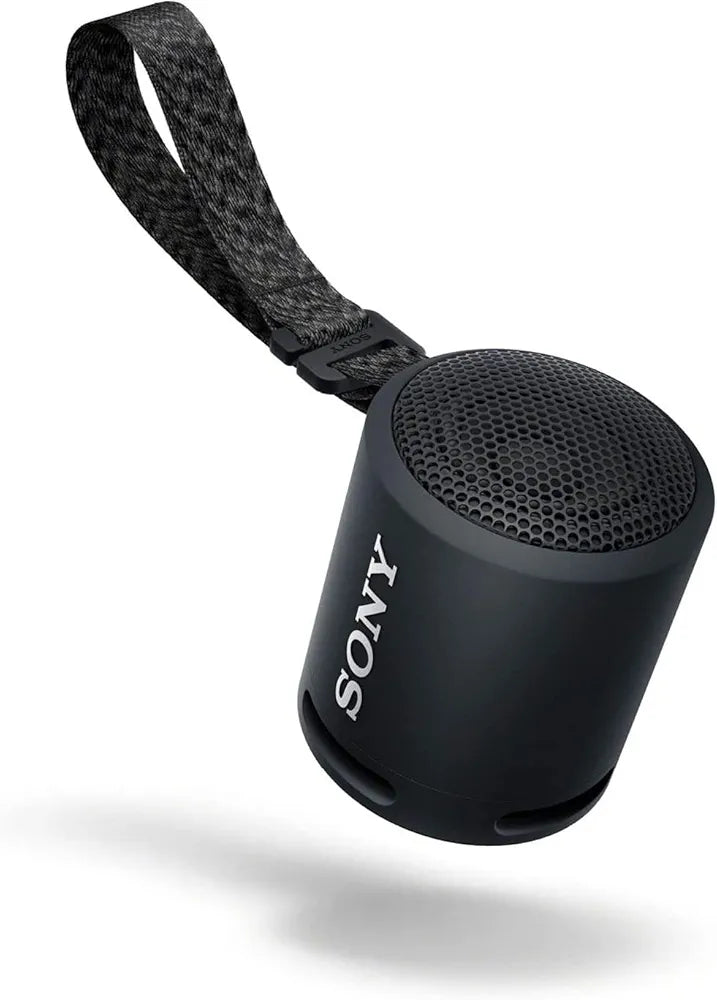 Sony SRS-XB13 Extra BASS Wireless Bluetooth Portable Lightweight Compact Travel Speaker, IP67 Waterproof & Durable for Outdoor, 16 Hour Battery, USB Type-C, Removable Strap, and Speakerphone, Black