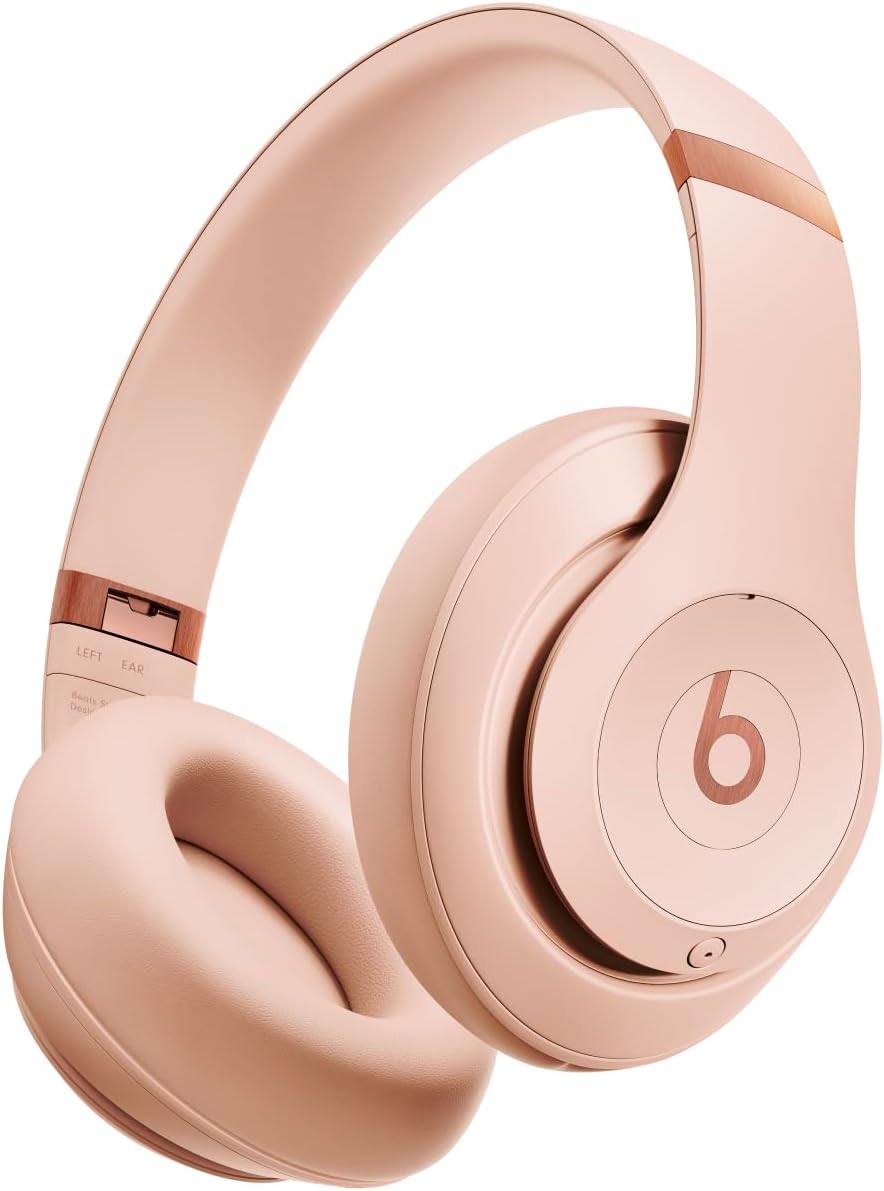 Beats Studio Pro x Kim Kardashian – Bluetooth Noise Cancelling Headphones – Personalized Spatial Audio, USB-C Lossless Audio, Apple & Android Compatibility, Up to 40 Hours Battery Life - Dune