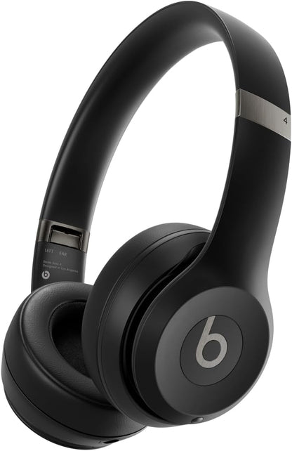 Beats Solo 4 - Wireless Bluetooth On-Ear Headphones, Apple & Android Compatible, Up to 50 Hours of Battery Life - Cloud Pink