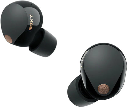 Sony WF-1000XM5 The Best Truly Wireless Bluetooth Noise Cancelling Earbuds Headphones with Alexa Built in, Black