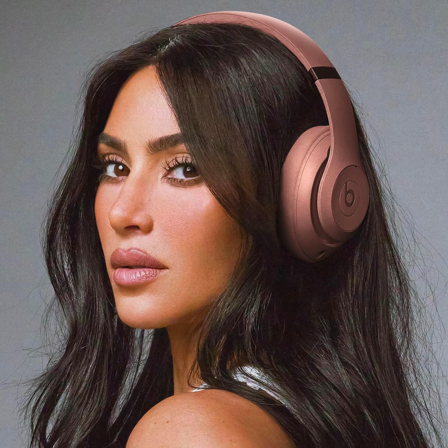 Beats Studio Pro x Kim Kardashian – Bluetooth Noise Cancelling Headphones – Personalized Spatial Audio, USB-C Lossless Audio, Apple & Android Compatibility, Up to 40 Hours Battery Life - Dune